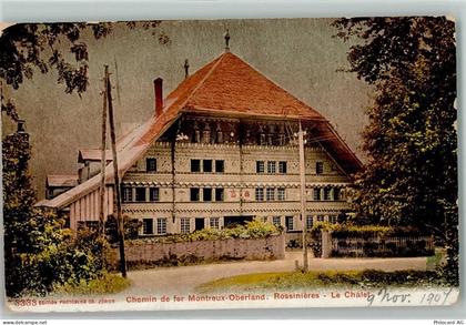 1658 Rossinière Gebrauchsspuren Le Chalet - 10583549