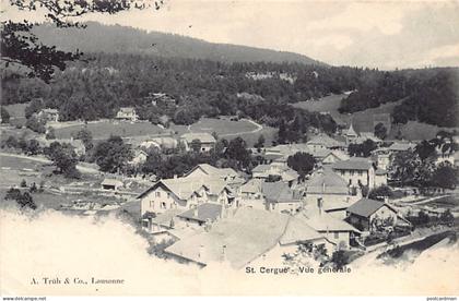 Suisse - SAINT-CERGUE (VD) Vue générale - Ed. A. Trüb