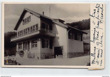 SAINTE CROIX (VD) Carte Photo Année 1935 - Ed. inconnu
