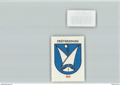 1028 Préverenges - Vignette Wappen Kaffee Hag ca 1920-1940 - 11101911