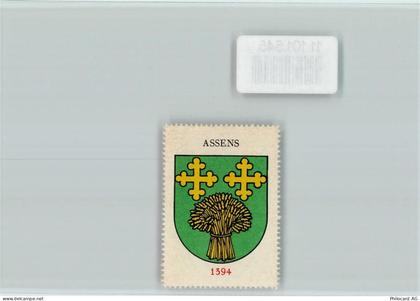 1042 Assens - Garbe Vignette Wappen Kaffee Hag ca 1920-1940 - 11101545