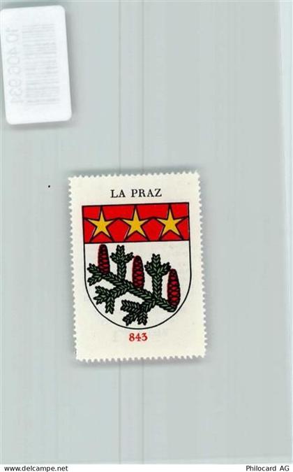 1148 La Praz - Vignette Wappen Kaffee Hag 1920-1940 - 10406931