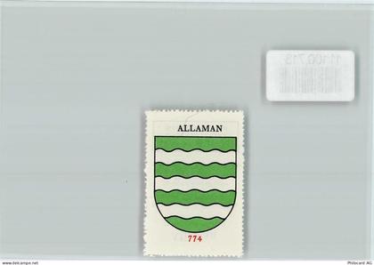 1165 Allaman - Vignette Wappen Kaffee Hag ca 1920-1940 Allaman - 11100713