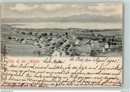 1182 Gilly Vincy 1903 - Veue generale, gute Erhaltung AK - 13070814