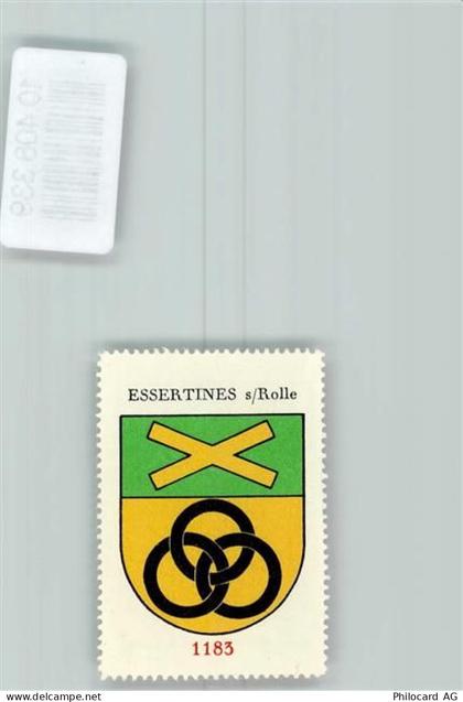 1186 Essertines-sur-Rolle - Vignette Wappen Kaffee Hag ca 1920-1940 Andr... - 10408339