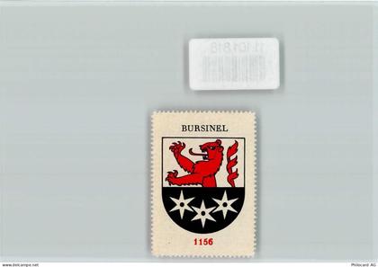 1195 Bursinel - Vignette Wappen Kaffee Hag ca 1920-1940 - 11101818