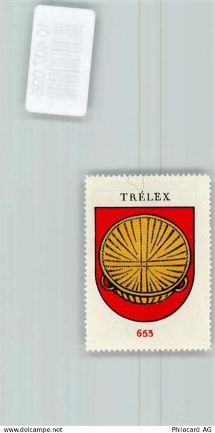 1270 Trélex - Vignette Wappen Kaffee Hag 1920-1940 Goldene Getreideschwi... - 10407096