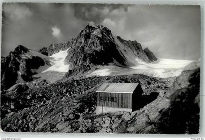 1317 Orny Foto AK Hüttenstempel Cabane d'Orny - 38022606