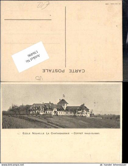 136496,Ecole Nouvelle La Chataigneraie Coppet Vaud Nyon Kt Waadt