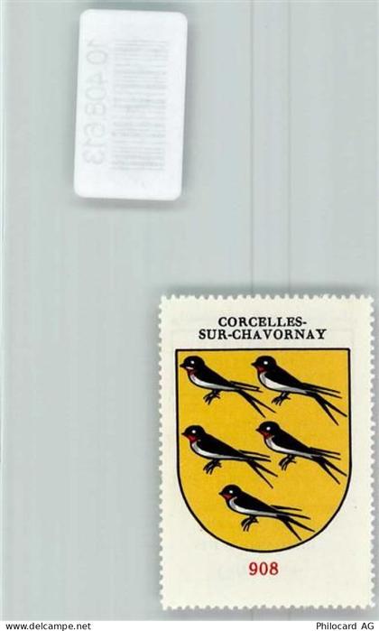 1374 Corcelles-sur-Chavornay - Vignette Wappen Kaffee Hag ca 1920-1940 S... - 10408613