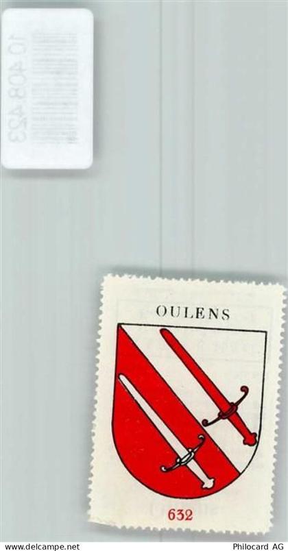 1377 Oulens-sous-Echallens - Vignette Wappen Kaffee Hag ca 1920-1940 Sch... - 10408423