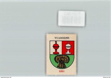 1418 Vuarrens Vuarrengel - Vignette Wappen Kaffee Hag ca 1920-1940 - 11101842