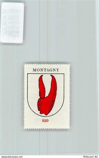 1442 Montagny-près-Yverdon - Vignette Wappen Kaffee Hag ca 1920-1940 - 10408301