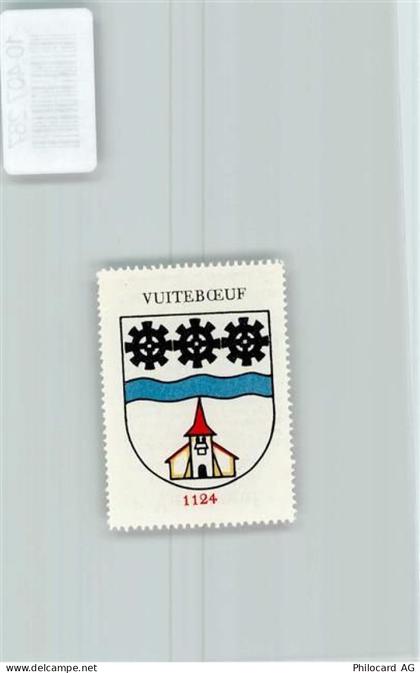 1445 Vuiteboeuf Peney Vuiteboeuf - Vignette Wappen Kaffee Hag 1920-1940... - 10407287