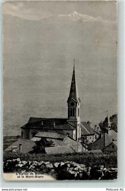 1453 Bullet 1912 - LEglise de Bullet et le Mont-Blanc - 10218531