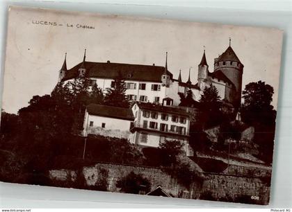 1522 Lucens 1938 Foto AK Schloss - 38194113