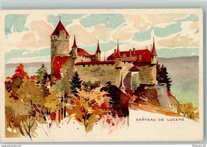 1522 Lucens Lithographie Schloss - 13990360