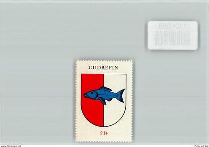 1588 Cudrefin Champmartin - Vignette Wappen Kaffee Hag ca 1920-1940 Cudr... - 11101058