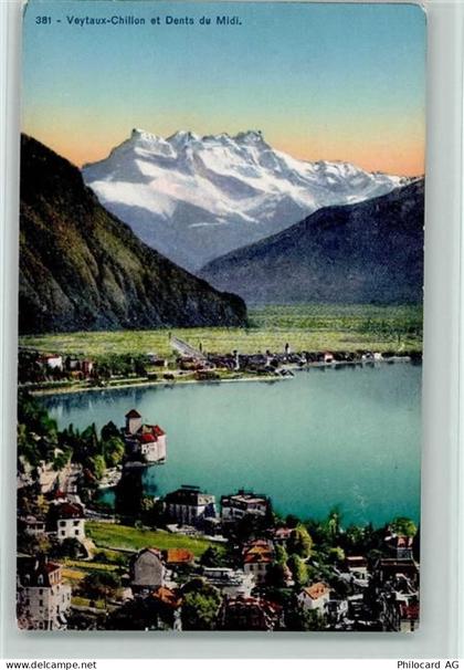 1820 Veytaux-Chillon Veytaux - Veytaux-Chillon et Dents du Midi - 10157239