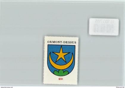 1865 Les Diablerets Ormont-Dessus - Vignette Wappen Kaffee Hag ca 1920-1... - 11100765