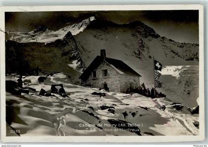 1867 Ollon VD - Moiry Hütte Winter - 10397195