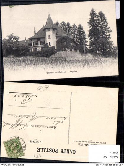 89472,Chateau de Cottens Genins Kt Waadt