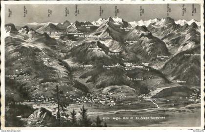 Aigle VD Aigle Feldpost ungelaufen ca. 1930