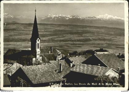 Bullet Eglise Dents du Midi Mont Blanc