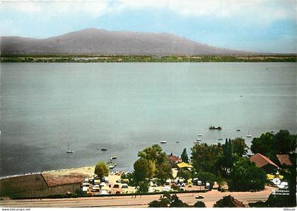 Carte Postale - Suisse - VD Vaud - Tannay - En avion au-dessus de Tannay - Plage-Camping VD 19 - Buvette, Mme Dutoit - V