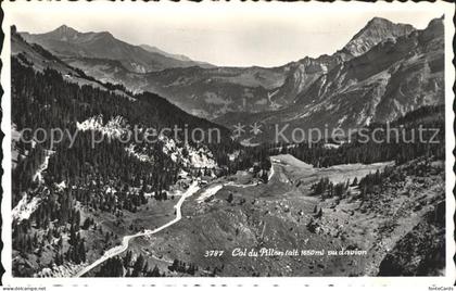 Col du Pillon Vu d avion