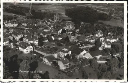 Cossonay-Ville Fliegeraufnahme