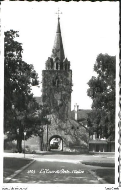 La Tour-de-Peilz Kirche  x 1957