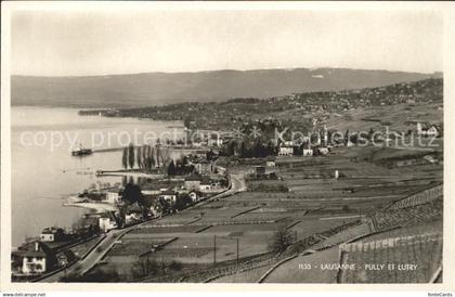 Lausanne VD Pully et Lutry Panorama