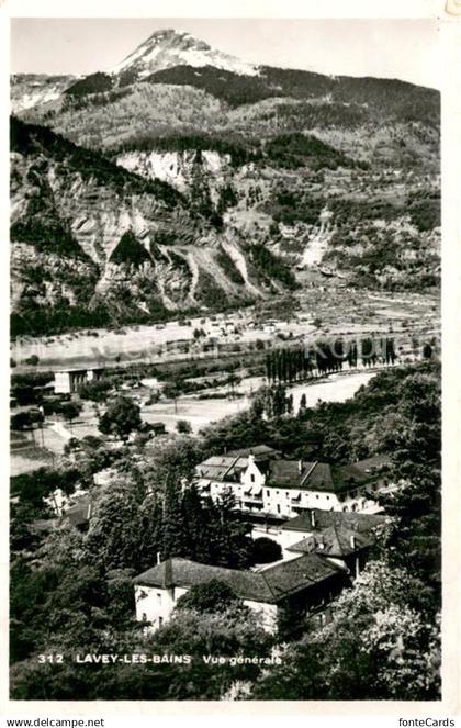 Lavey-les-Bains VD Vue generale