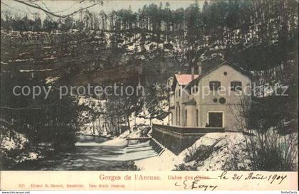 Les Clees Gorges de l'Arcuse Usine