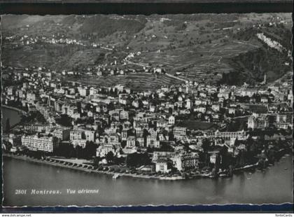 Montreux VD Montreux Fliegeraufnahme