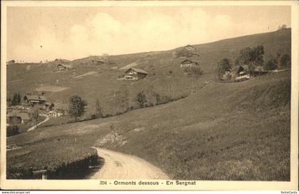 Ormont-Dessous Sergnat