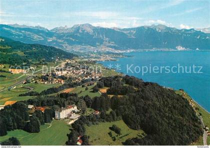 Puidoux Hotel du Signal de Chexbres Lac Leman Alpes vue aerienne
