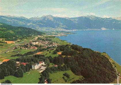 Puidoux VD Hôtel du Signal de Chexbres Lac Léman vue aérienne