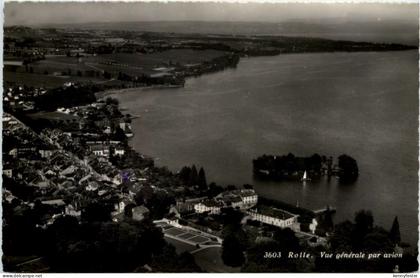 Rolle, Vue generale par avion
