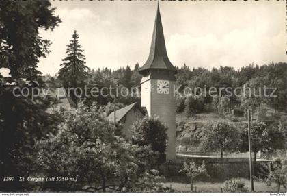 Saint-Cergue Nyon Suisse Kirche