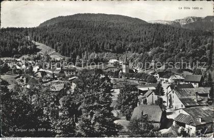 Saint-Cergue Nyon Suisse La Dole