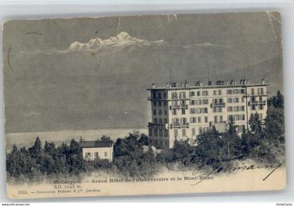 Saint-Cergue Nyon Suisse St Cergue Grand Hotel