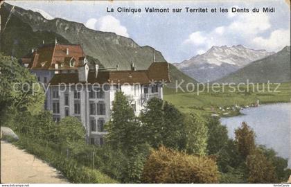 Territet La Clinique Valmont et les Dents du Midi