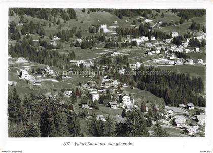 Villars  Chesieres VD Vue generale