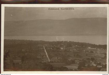 Yvonand Vue generale Lac de Neuchatel