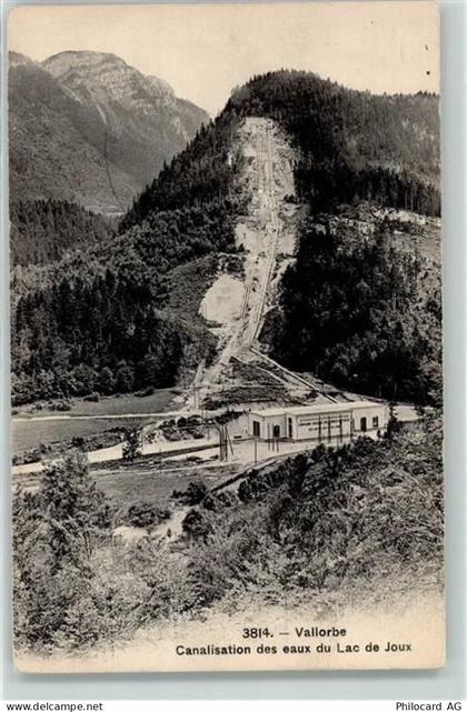 1337 Vallorbe - Canalisation des eaux du Lac de Joux - 10605269