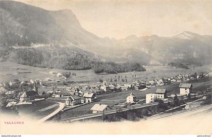 VALLORBE (VD) Vue générale - Ed. inconnu