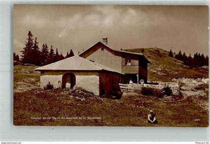 1325 Vaulion 1917 Foto AK Pension Chalet de la Dent de Vaulion - 38194600