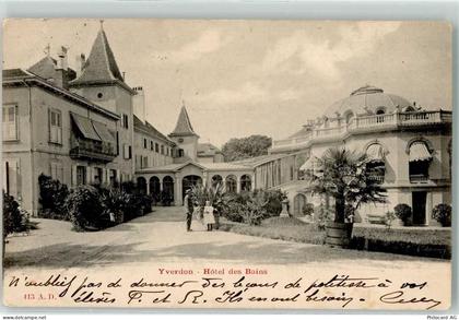 1400 Yverdon-les-Bains 1903 - Hotel des Bains - 10609800